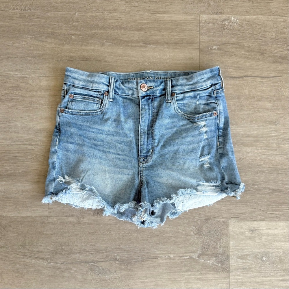 American Eagle Hi-Rise Denim Shorts